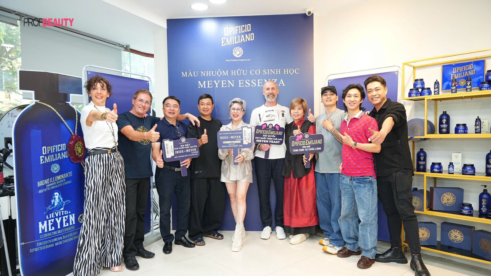 Chuyên gia Ý mang “bí mật màu nhuộm sinh học” đến Việt Nam, chuẩn bị cho màn ra mắt màu nhuộm Meyen Essenza