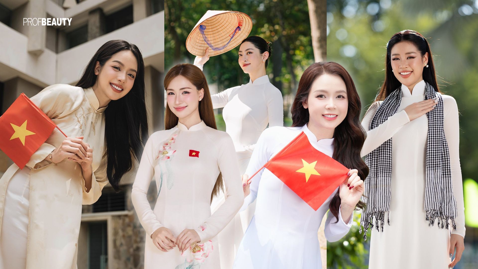 Dàn sao Việt rạng rỡ diện áo dài mừng ngày 30/4