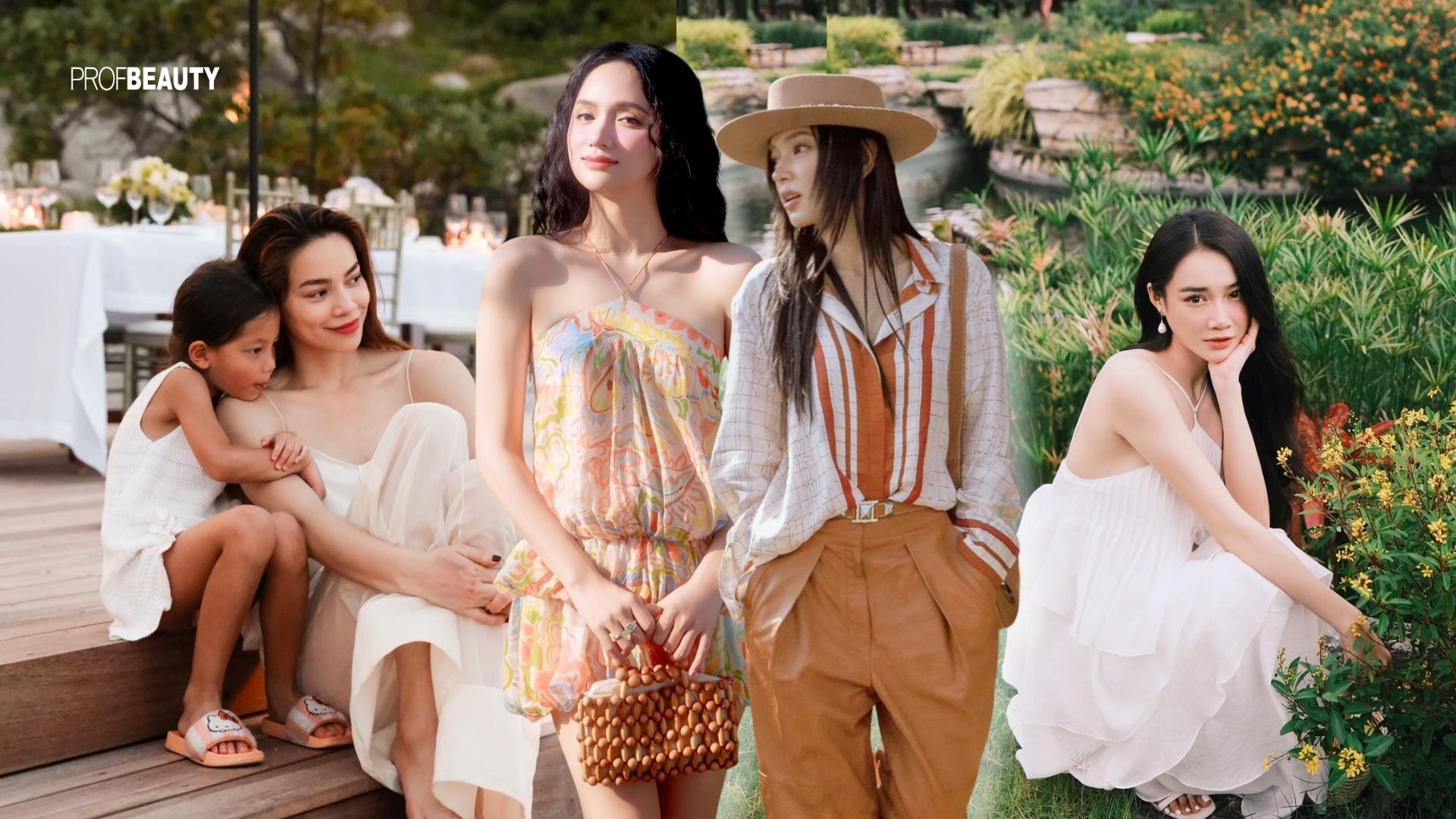 Gợi ý trang phục vải đũi tươi mát cho mùa hè