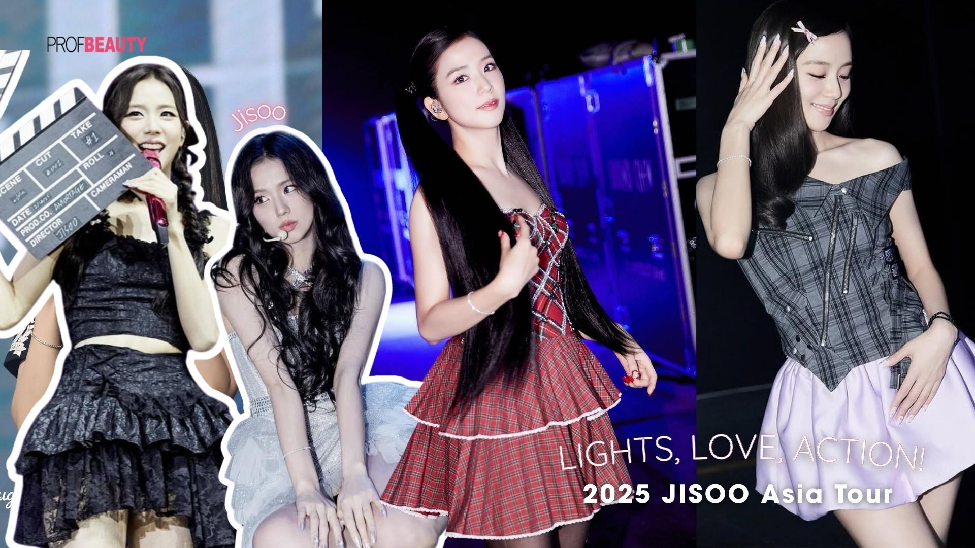 Jisoo tỏa sáng với loạt outfits ấn tượng trong tour fanmeeting "Lights, Love, Action!"