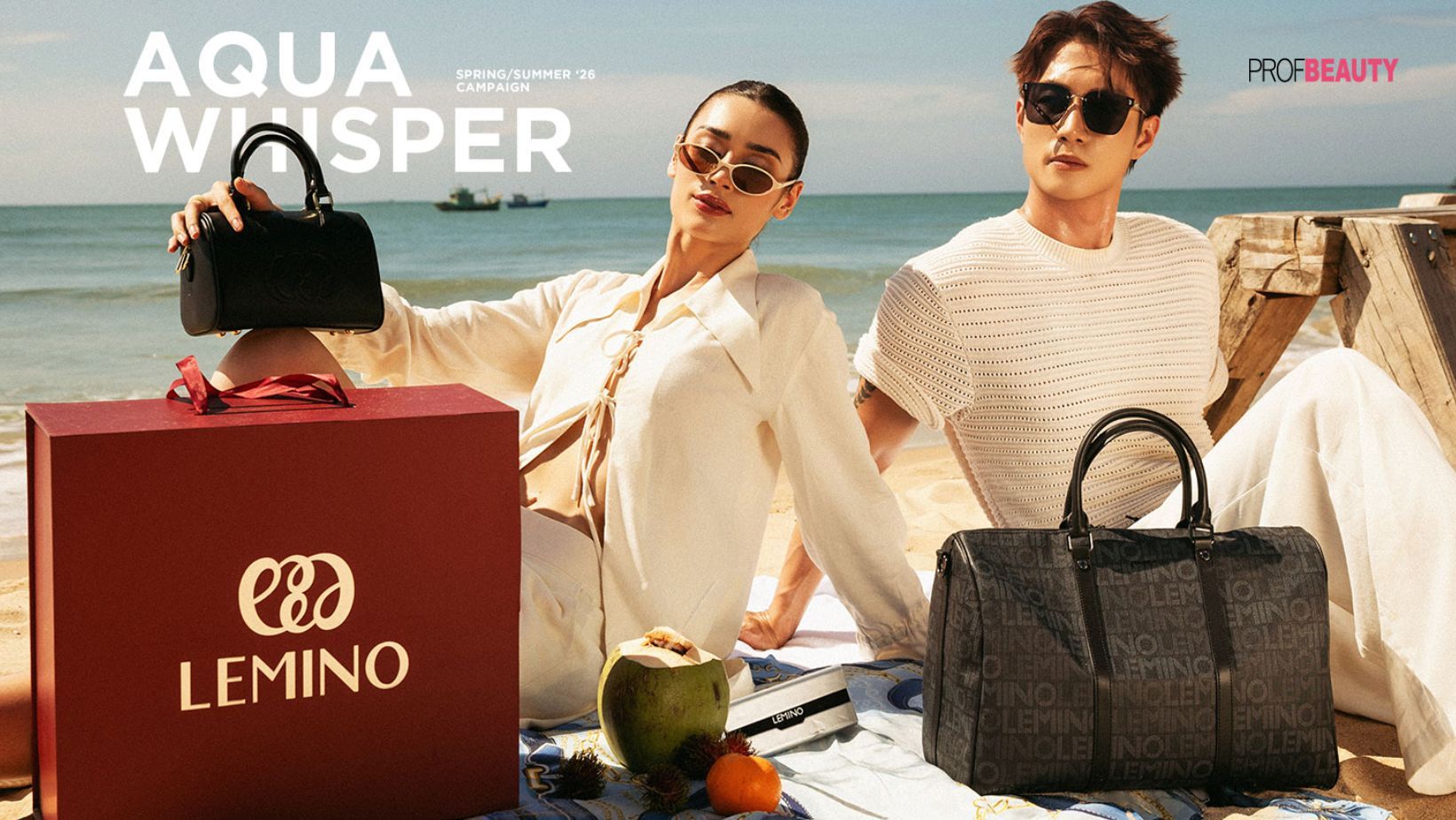 Lemino mang tinh thần tự do và lạc quan vào BST túi “Aqua Whisper”