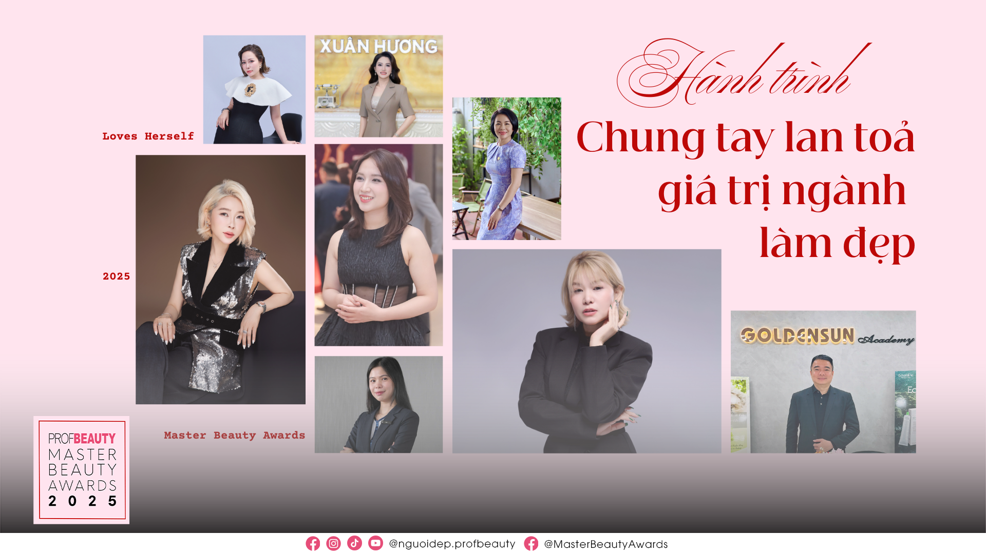 Hành trình chung tay lan tỏa giá trị ngành làm đẹp