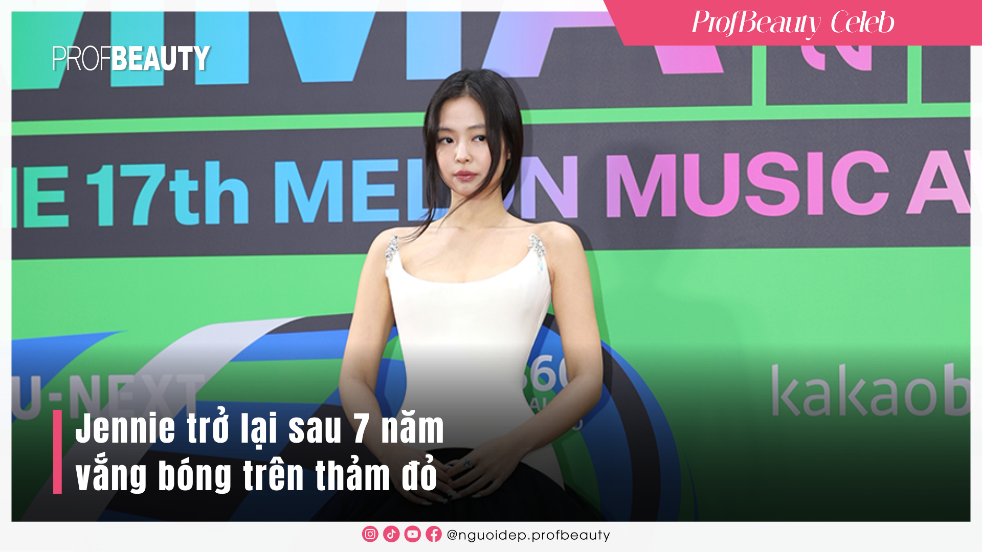 Jennie nổi bật ở MMA 2025 với khí chất ngút ngàn