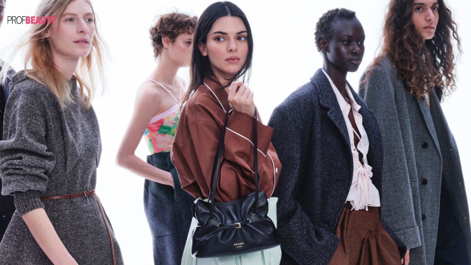 Kendall Jenner và dàn người mẫu trở lại trong chiến dịch Prada Thu Đông 2025