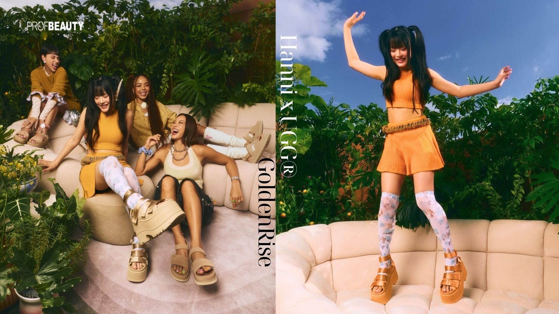 Hanni rạng rỡ cùng UGG® GoldenRise: Xu hướng dép xăng đan bạn không thể bỏ lỡ trong mùa hè này