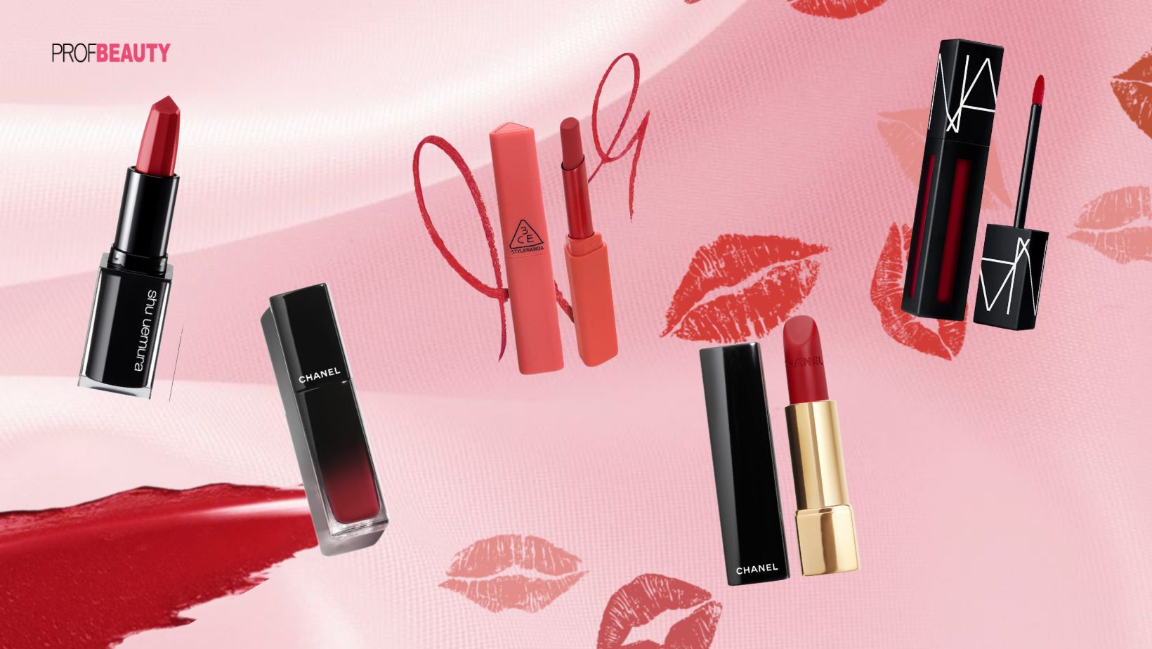 Top màu son đỏ lụi tim cho mùa lễ hội cuối năm