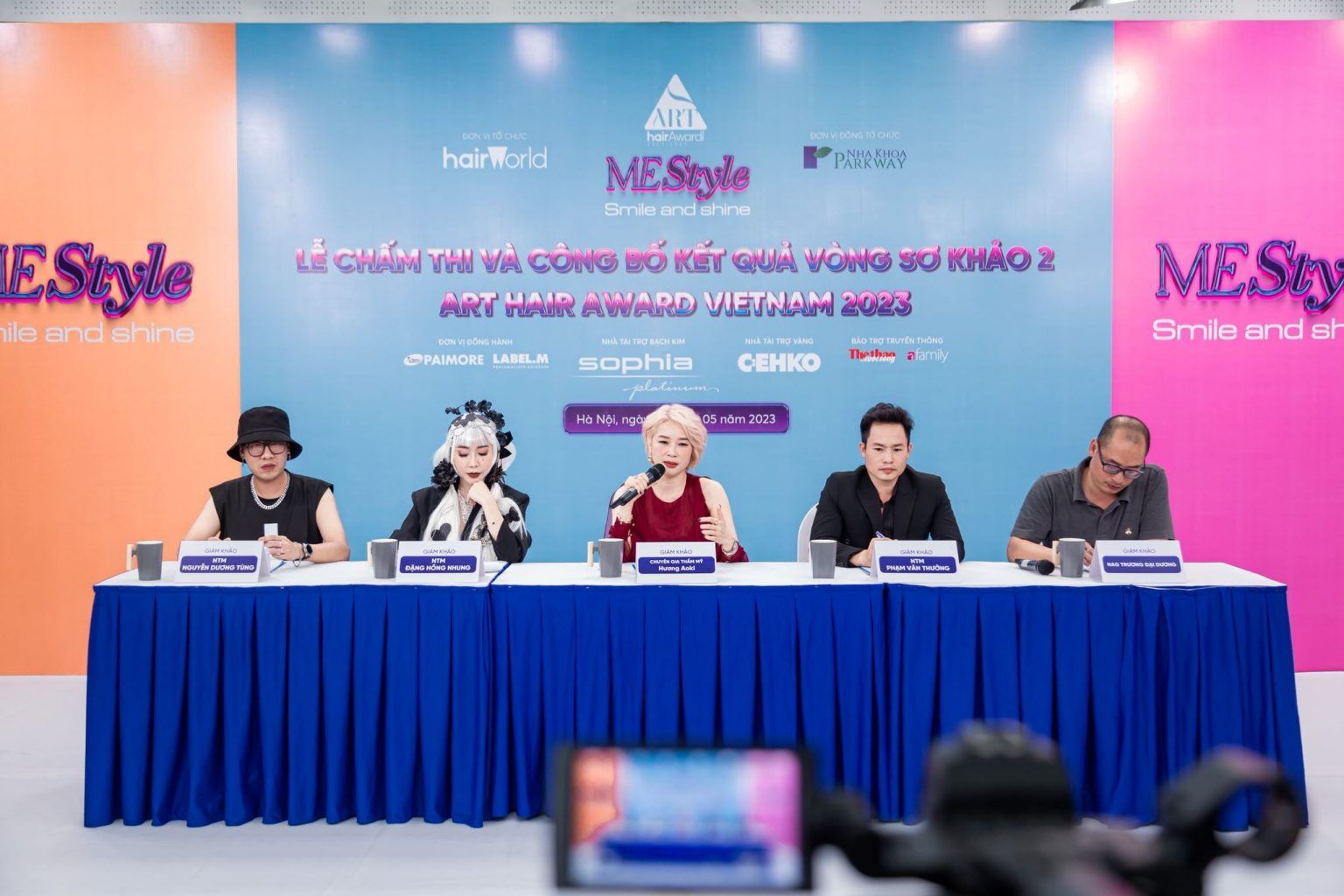 Lễ chấm thi vòng chung kết Art Hair Award Vietnam 2023