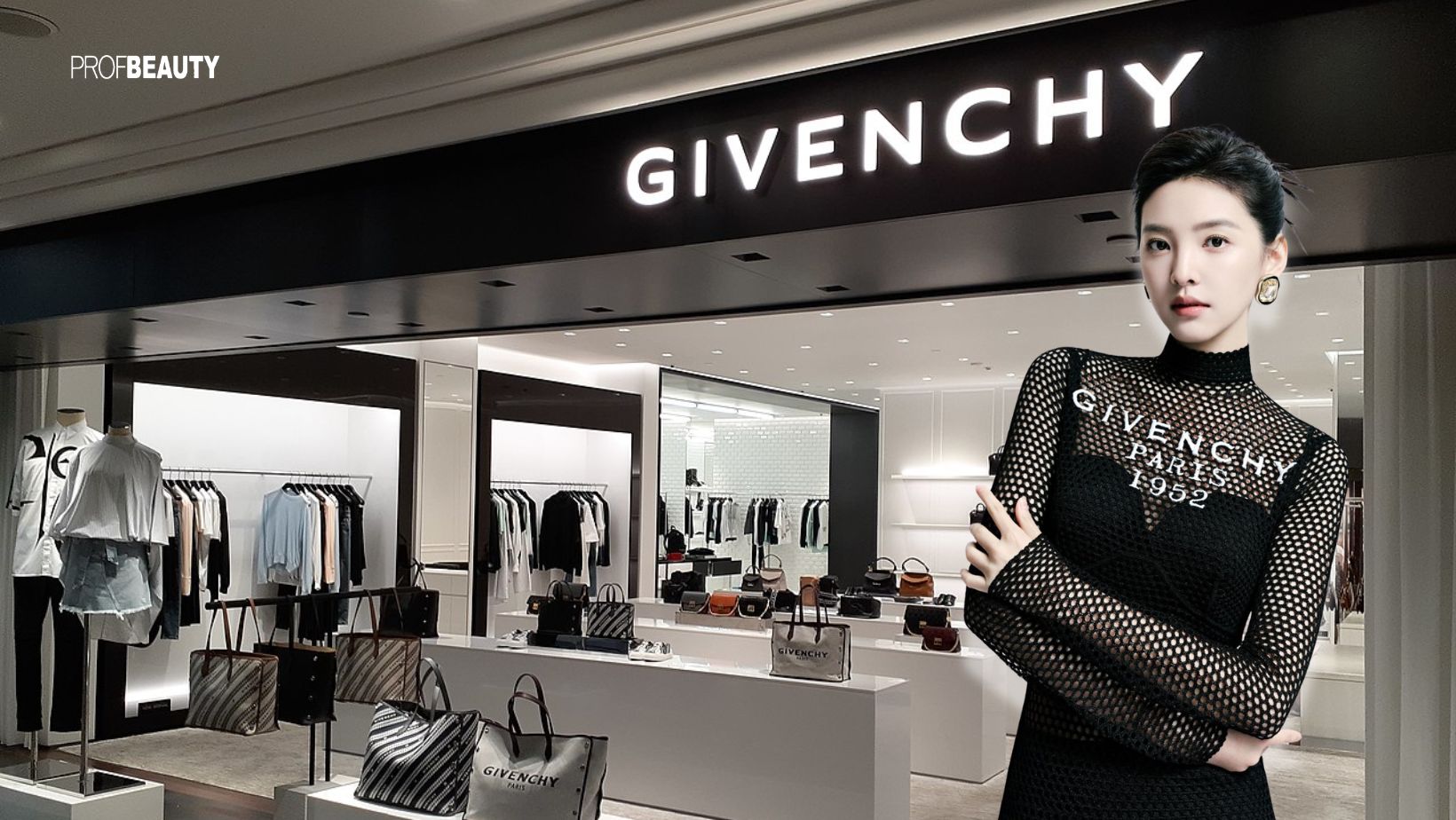 Givenchy công bố Chương Nhược Nam là Đại sứ thương hiệu mới