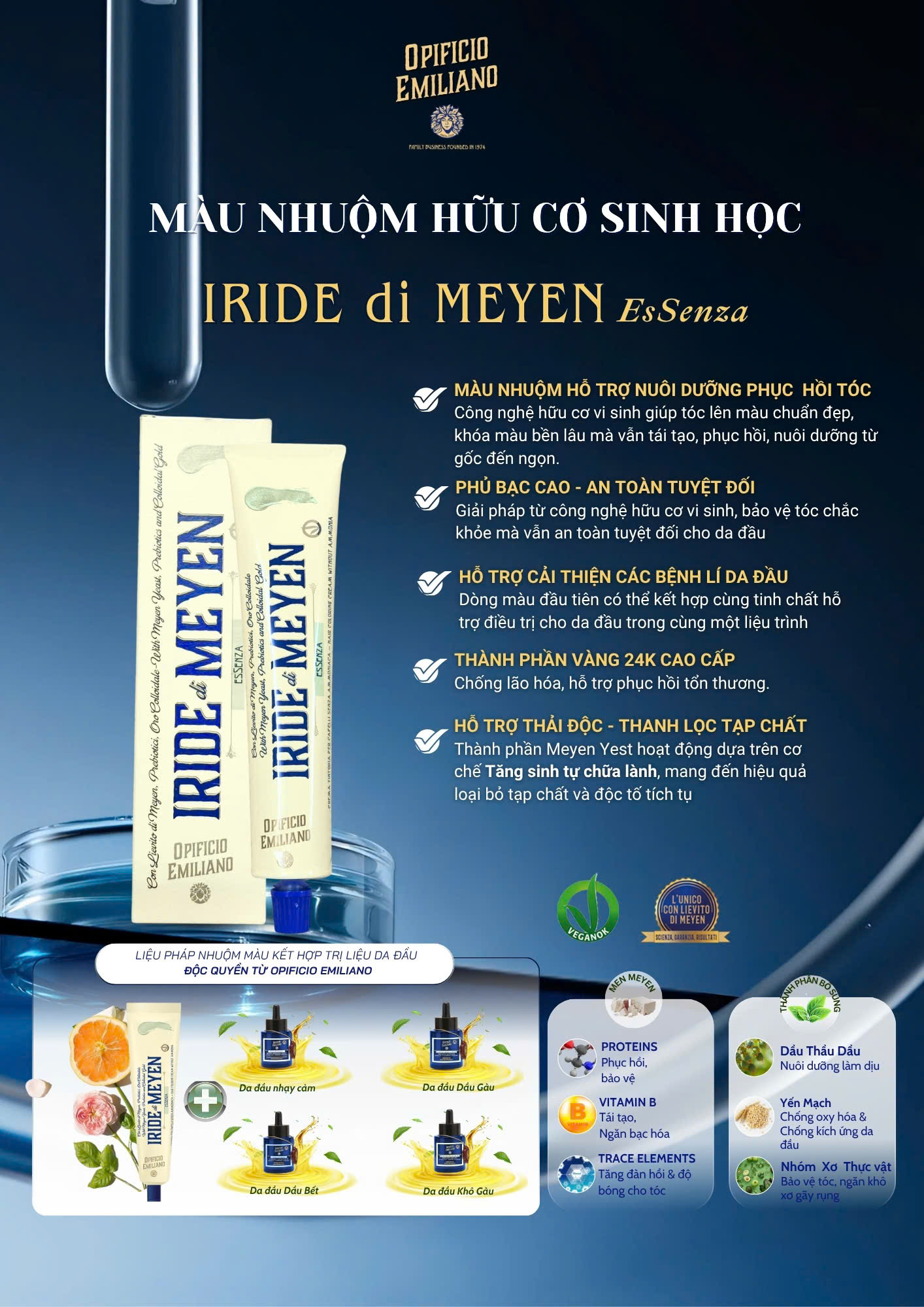 mau-nhuom-huu-co-meyen-essenza-tro-thu-dac-luc-cua-cac-nha-tao-mau-viet-nam-tai-hairshow-prospettive-party-2025-3