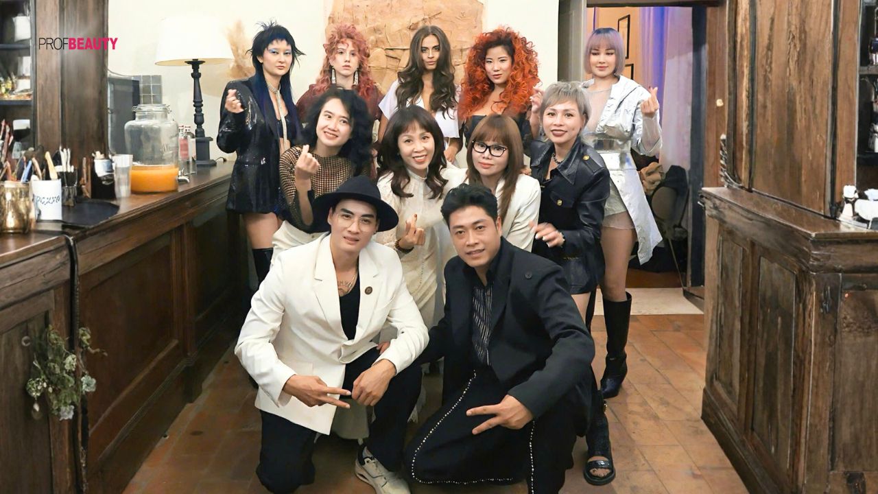 Khát vọng Việt trên đất Ý: Hành trình của những nhà tạo mẫu Việt tại Hairshow Prospettive Party 2025