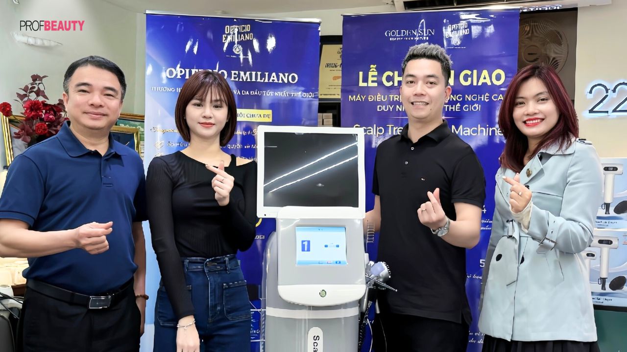 Máy điều trị da đầu công nghệ cao - Scalp Treatment Machine chính thức có mặt tại 22 Hairlab