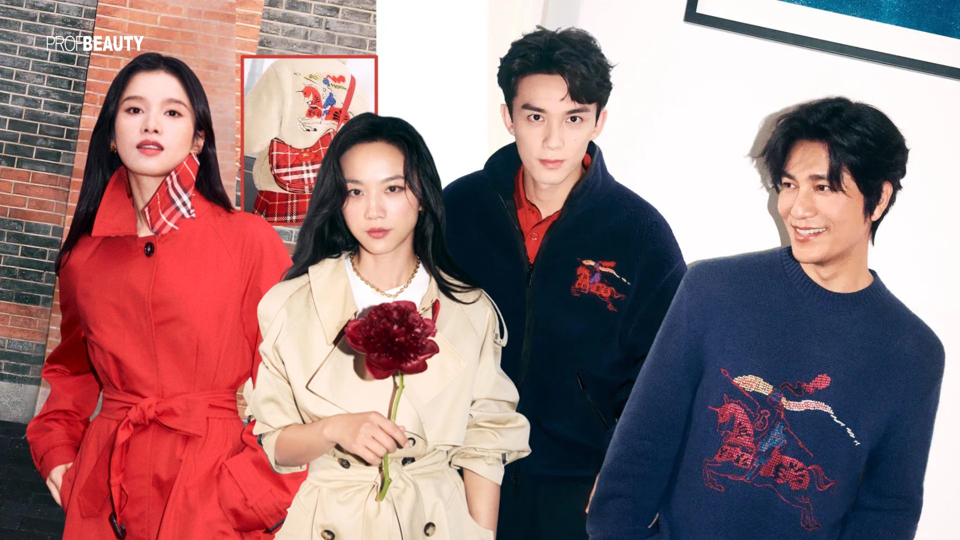 Burberry kể chuyện năm mới qua Đắc Niên Phi Mã