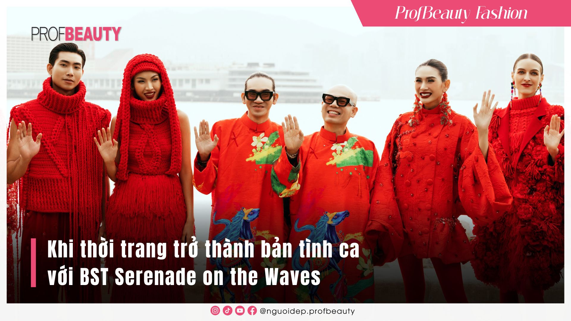 Khi thời trang trở thành bản tình ca với BST Serenade on the Waves
