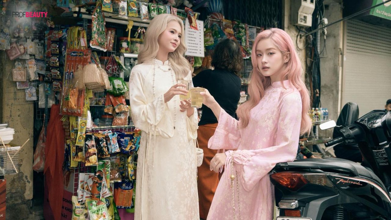 Áo dài Mainichi Design và những ngày giáp Tết trên phố cổ Hà Nội