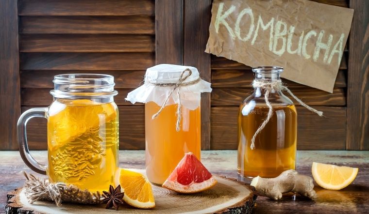 Trong Kombucha có chứa lượng lớn vi sinh có lợi cho sức khỏe. 