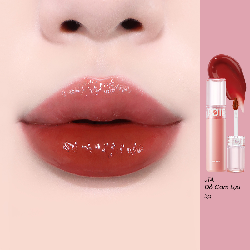 JT4 - đỏ cam lựu được các bạn trẻ yêu thích vì màu sắc tươi mới, trẻ trung