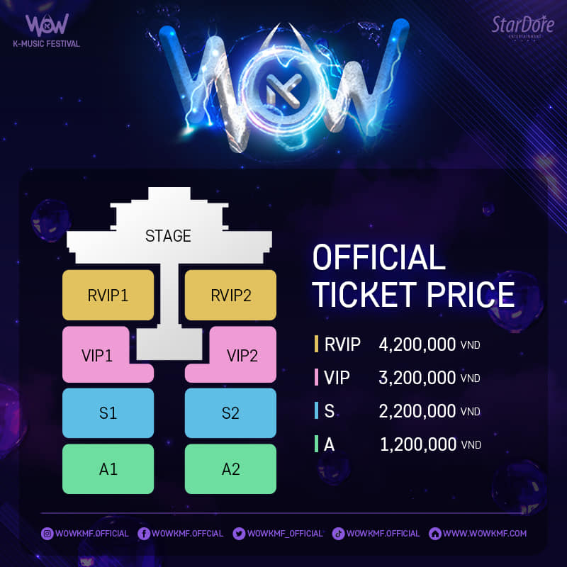 Mức giá vé hợp lí để gặp gỡ dàn sao đình đám