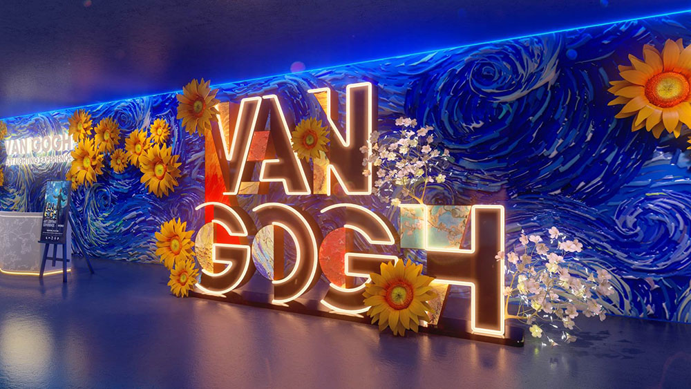 Không gian và cách bài trí của triển lãm Van Gogh: The Immersive Experience tại Việt Nam vẫn chưa được tiết lộ 